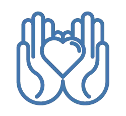 Hands with heart
